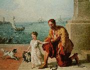 Francois-Andre Vincent Allegorie de la liberation des esclaves d Alger par Jerome Bonaparte